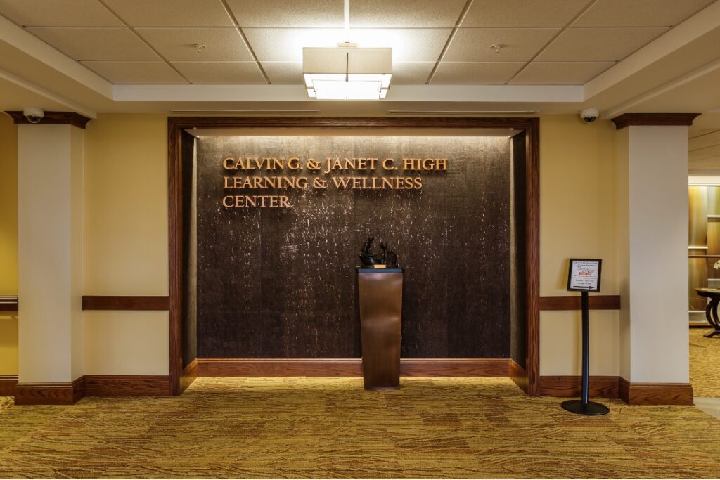 A Foyer Designed And Finished By Commercial Contractors From Foggy Ridge Interiors In Lancaster, Pa
