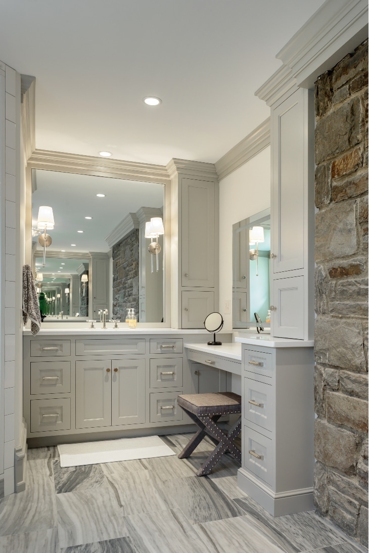 A Renovated Bathroom In Lititz Pa